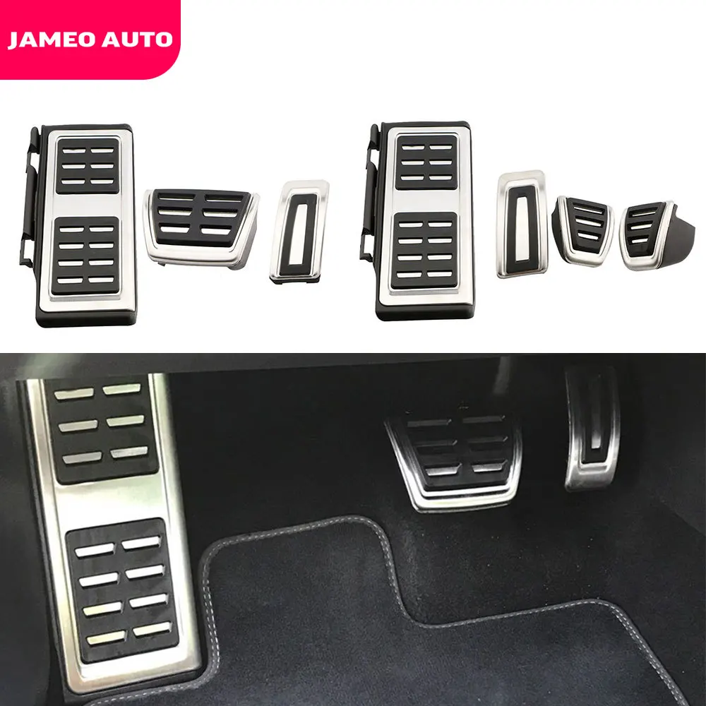 Jameo Auto Gas Brake Rest Pedal Cover Car Pedals For Skoda Rapid Superb