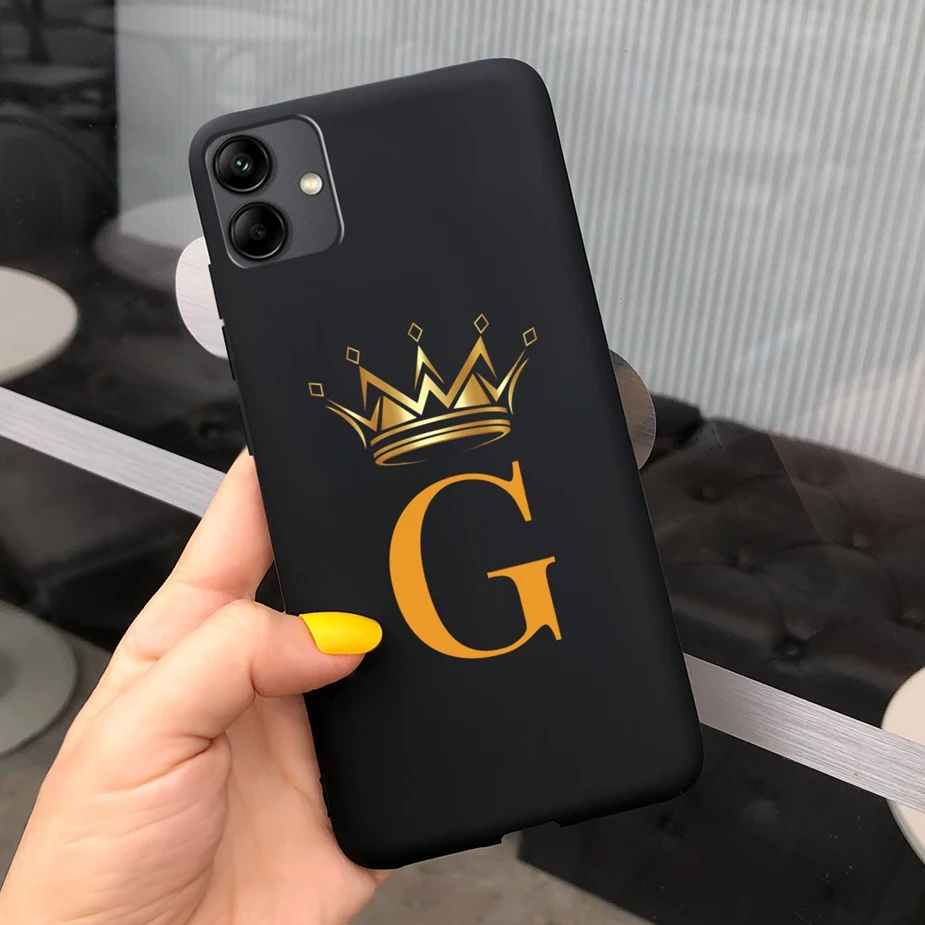 Chic Crown Letters Soft Silicone Phone Case - Stylish Protective Bumper Cover