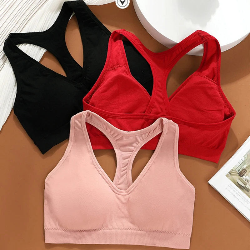 

Women's Sports Bra Shockproof High-intensity Yoga Tube Top Fitness Running Vest Gather Sexy Back Gym Underwear Female Tops