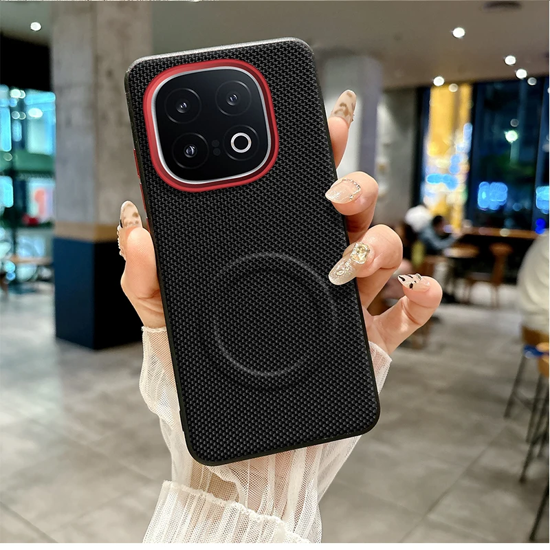 For Vivo iQOO Z10 Turbo Pro Case Magsafe Metal Alloy Camera