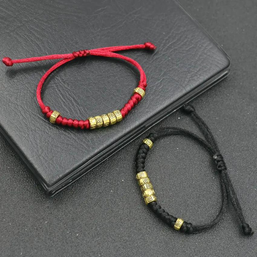 Tibetan Buddhist Rope Woven Bracelet Men Red Thread Charm Couple Friendship Bracelets For Women Girl Jewelry Buddha Pulseira bracelet jewelry