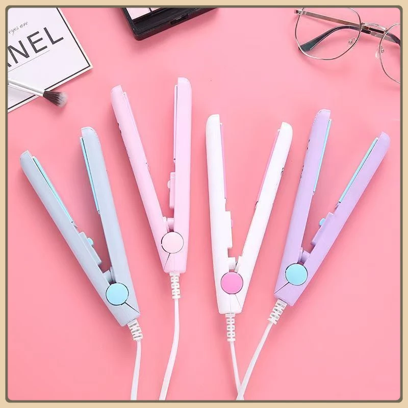 New Ceramic Hair Styling Tools Mini Hair Straightener Curling Iron Straightening Iron Beard Straightener
