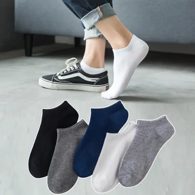 man socks spring summer 10pair/lot  Short Socks Fashion Breathable Boat Socks Comfortable Casual Socks Male White Hot