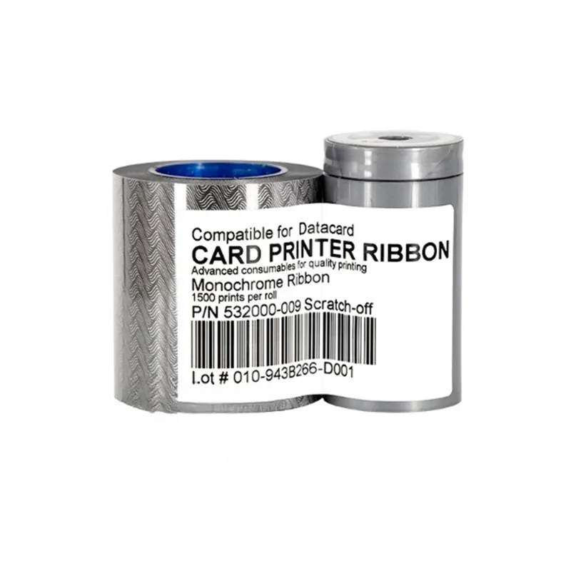 

Compatible 532000-009 Wavy Scratch-Off Ribbon 1500 Prints For SP30 SP55+ SD260 FP65 SP75 SD360 SD460 Card Printer