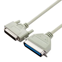 Shielded Copper Core Parallel Cable with Male - Female Connectors for Printers and Computers (B220)