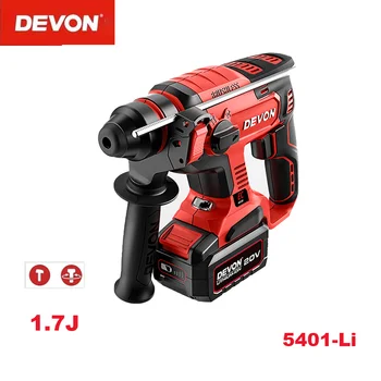 DEVONElectric 해머 5401-Li 임팩트 드릴 전기 드릴, 20V 리튬 배터리 무선 전동 공구