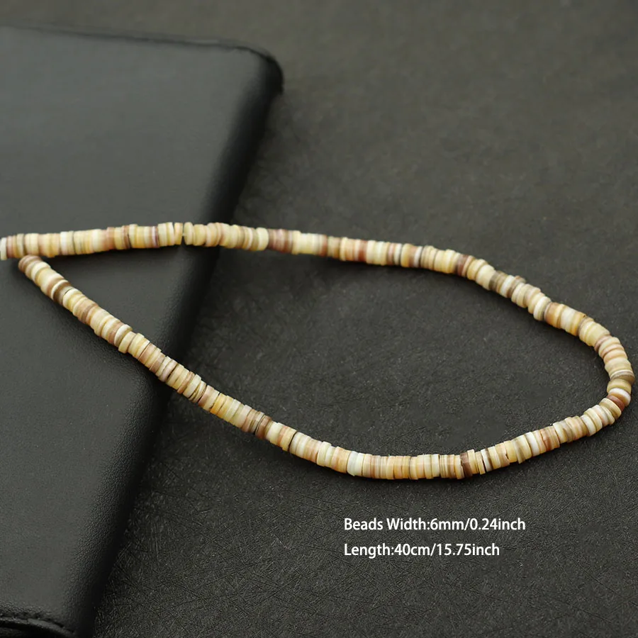 Natural Shell Septal Bead Jewelry Making Kit