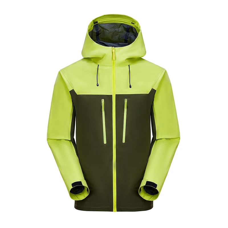Storm Jacket Men's Fashion Full Heat Sealed Hardshell Storm Jacket Men and Women with The Same Color Three Anti Composite Fabric 2