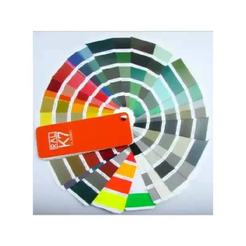 Codice Colore Metallo Tedesco Ral Classic Card K7 Nuovo Originale Tedesco Ral Color Card Standard Internazionale