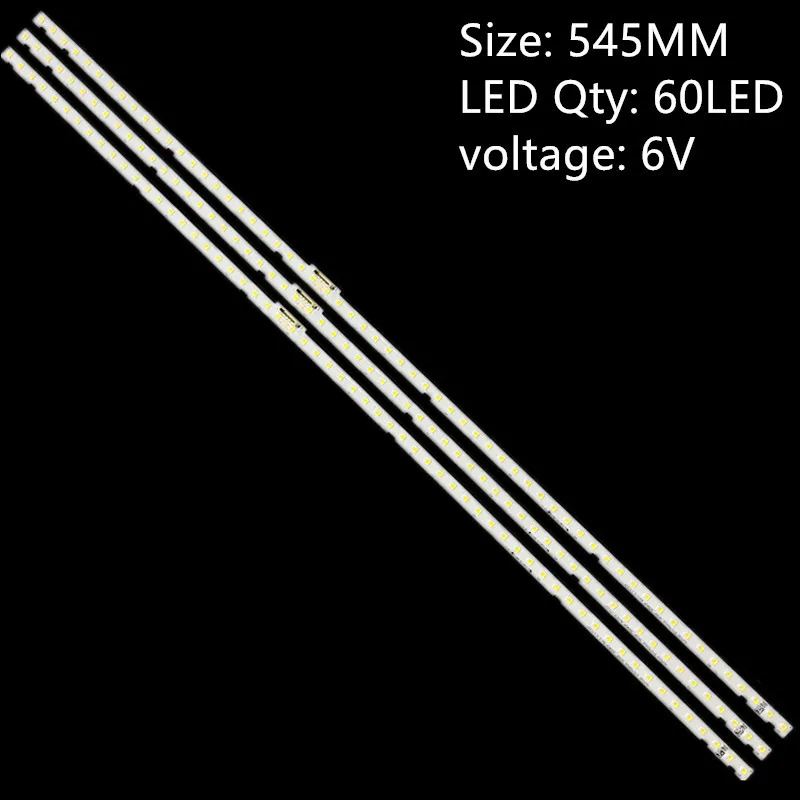 LED backlight strip for Samsung UE75NU7170 UE75NU7100 STS750A26_3030F BN96-46078A   54.5CM  60LED 100% new