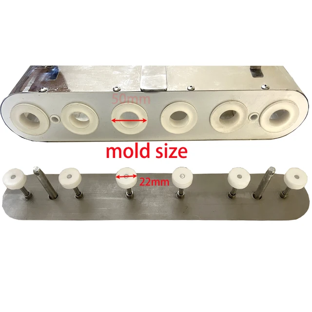 Friggitrice automatica per ciambelle 1500-2000 pezzi Mini macchina per ciambelle a quattro file Attrezzatura da cucina commerciale 6