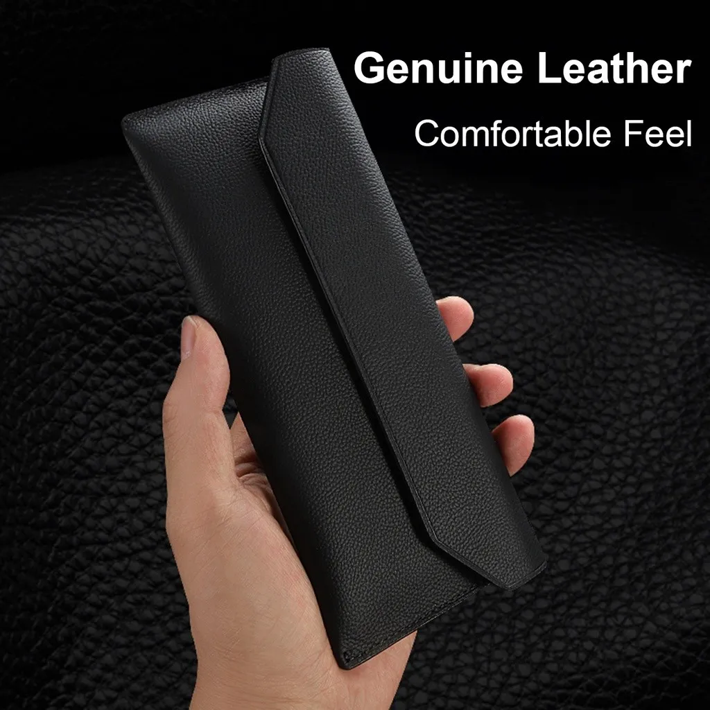 Genuine Leather Universal Magnetic Pouch Bag with Ultimate Design
