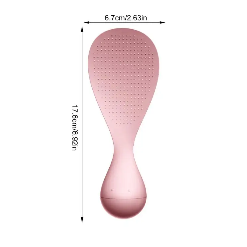 Silicone Cooking Spoon 1Pcs Spoon Tumbler Design Non-stick Rice Cooking Spoon Stand-Up Rice Spatula Sushi Sticky Sweet Kitchen Gadgets