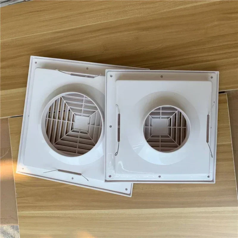 1PCS ABS Square Diffuser Air Conditioner Air Outlet Ceiling Ceiling New Outlet Duct Exhaust Vent Ventilation Hood air vent grille