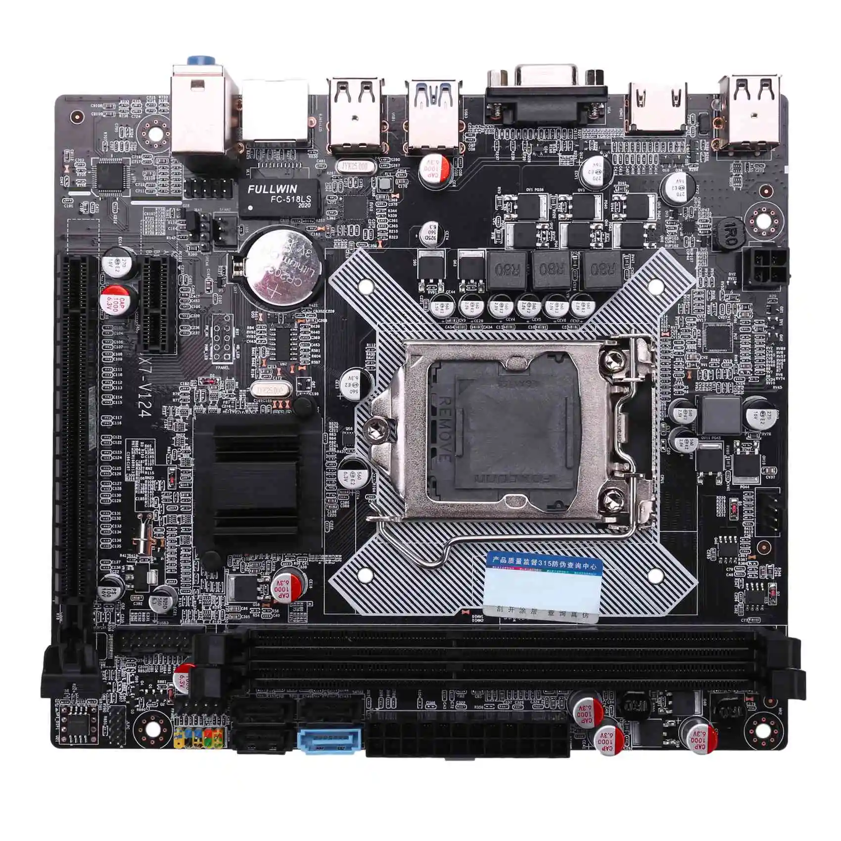 

B75 Motherboard LGA1155 DDR3 Support 8Gx2 Memory SATA3.0 USB3.0 for Intel 2Nd 3Rd I3 I5 I7 Series