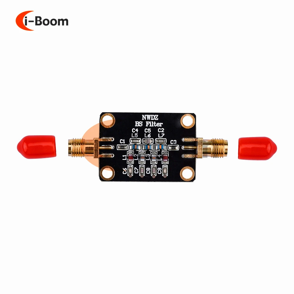 1Pc BSF 70-120MHz Filtro di arresto banda FM 88-108M Filtro tacca passivo Filtro anti-interferenza FM 50ohm 42*32*12 - immagine 3