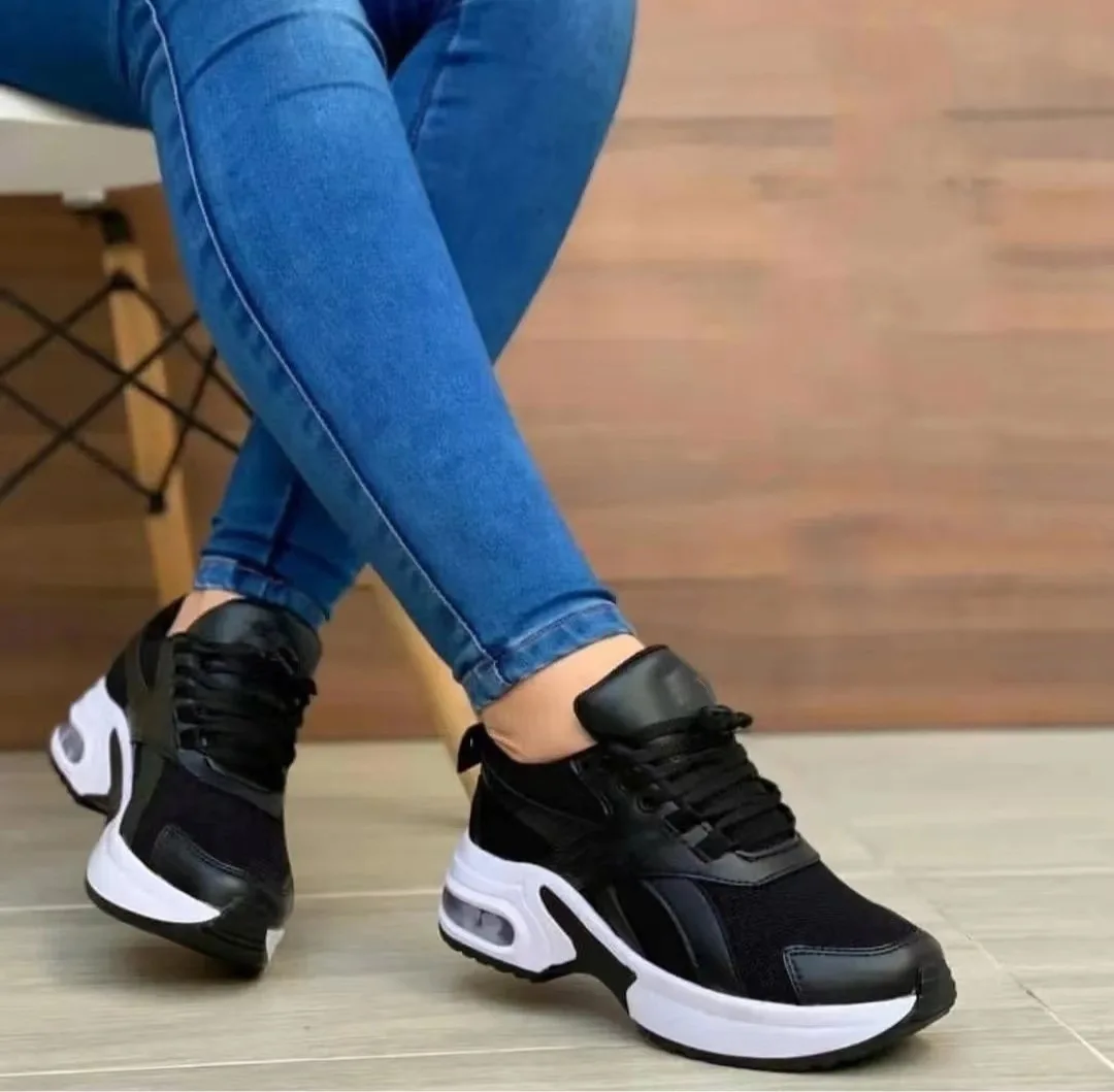 Tenis Casuales Moda Tenis Plataforma Mujer ▷ Los Mejores Tenis
