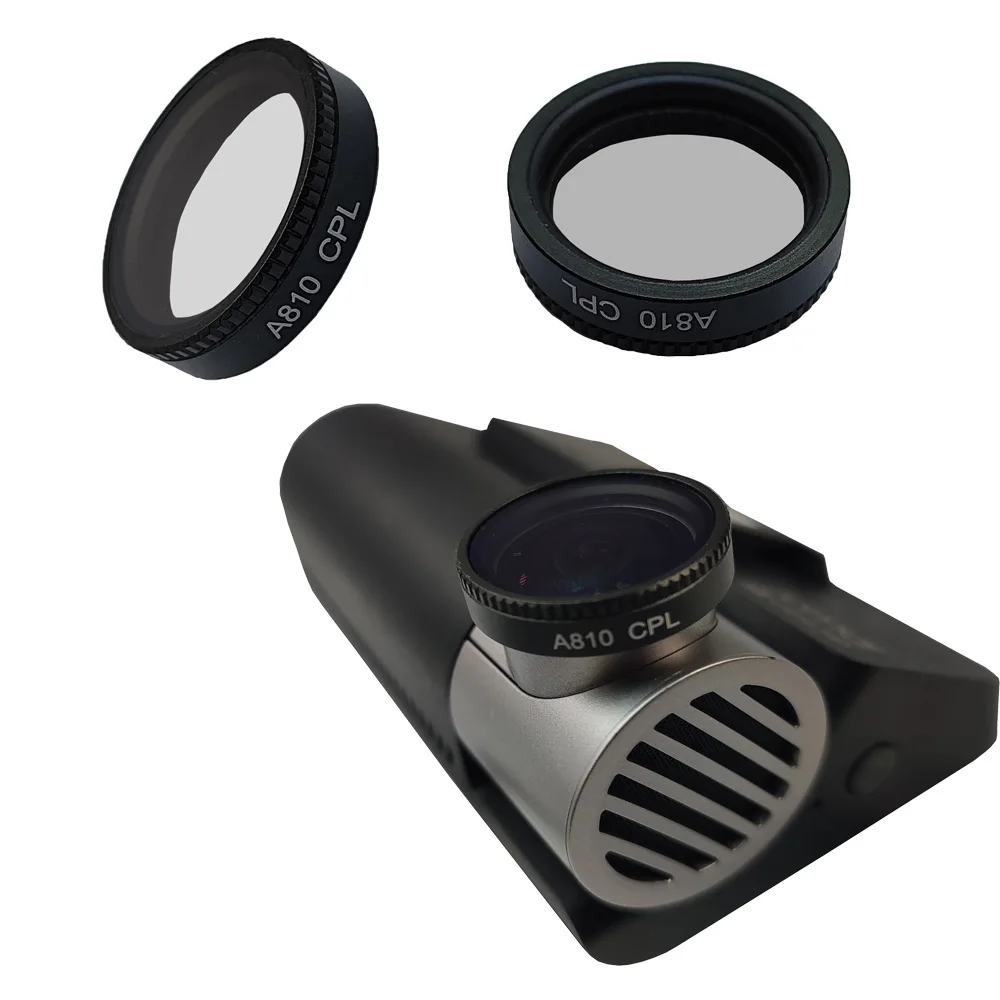 CPL Filter Circular Polarizing Filter Lens Cover For 70mai A810 Car DVR Camera Dash Cam 1pcs