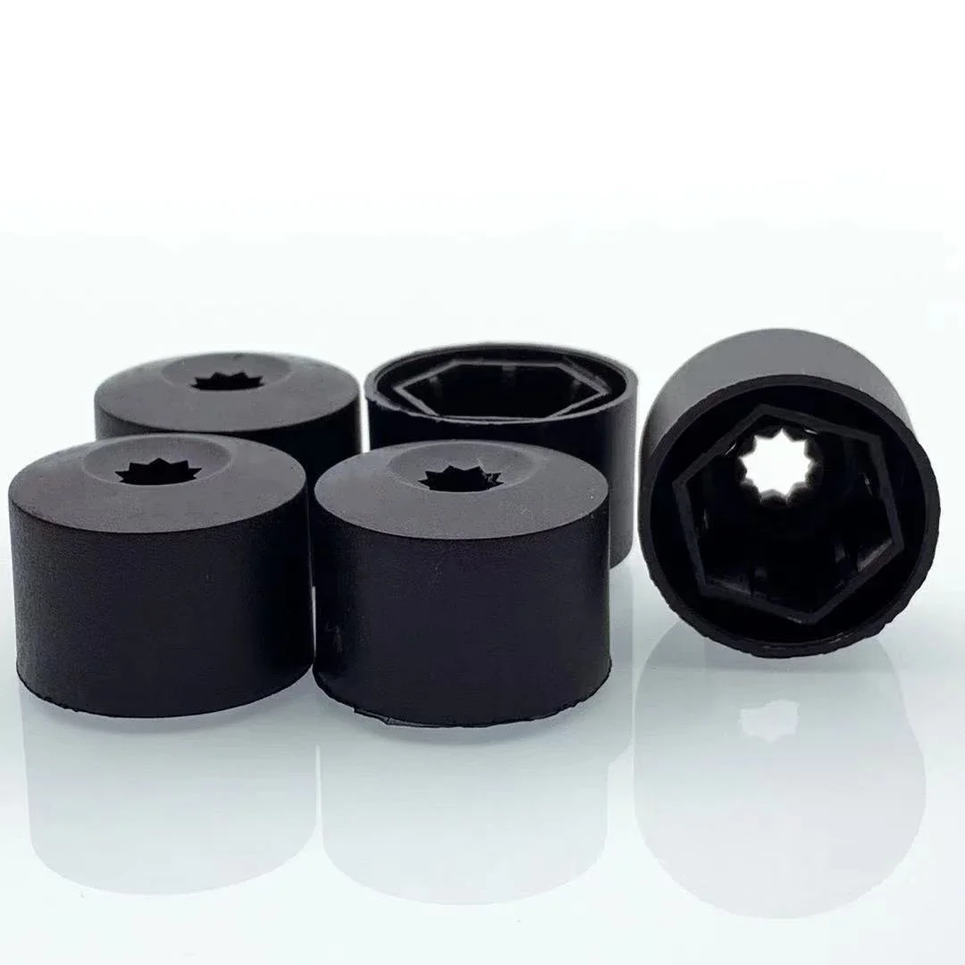 Biomar Labs 20 Pezzi Tappi per Dadi Ruota 19mm Copri Dadi per Bulloni della Ruota Esagonali per Pneumatici con Set di Strumenti di Rimozione per Auto