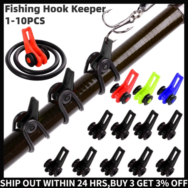 Catch Cover Rod Holderfishing Hook Keeper - Plastic Safety Holder For Rods  & Lures