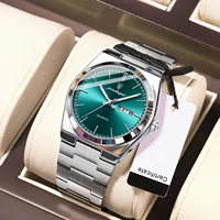 New Ultra-thin Luxury and Fashionable Men Watch Waterproof Luminous Quartz Watch Men Gentleman Watch 2