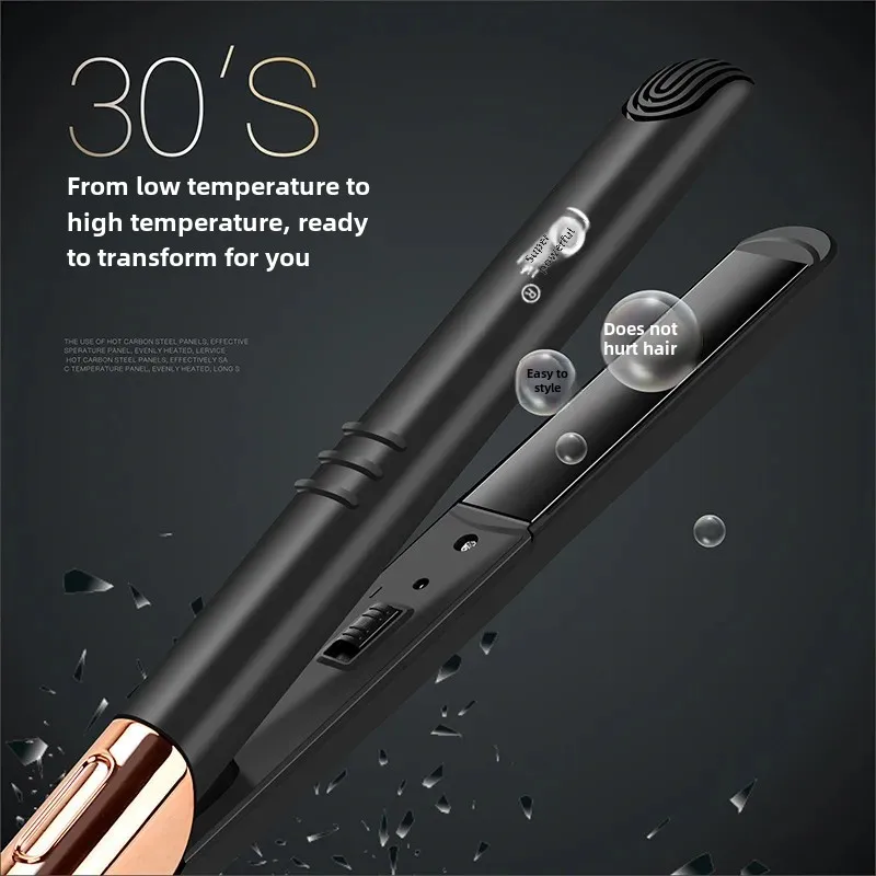 Super Strong New Men's Hair Clippers Dual Use Straight And Curly Hair Styling Tools Haircut Comb Negative Ion Comb From China