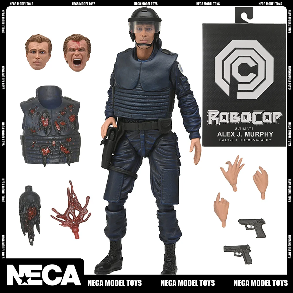 

Фигурка из ПВХ NECA 42143, фигурка Алекса Мерфи (OCP Uniform), 7 дюймов