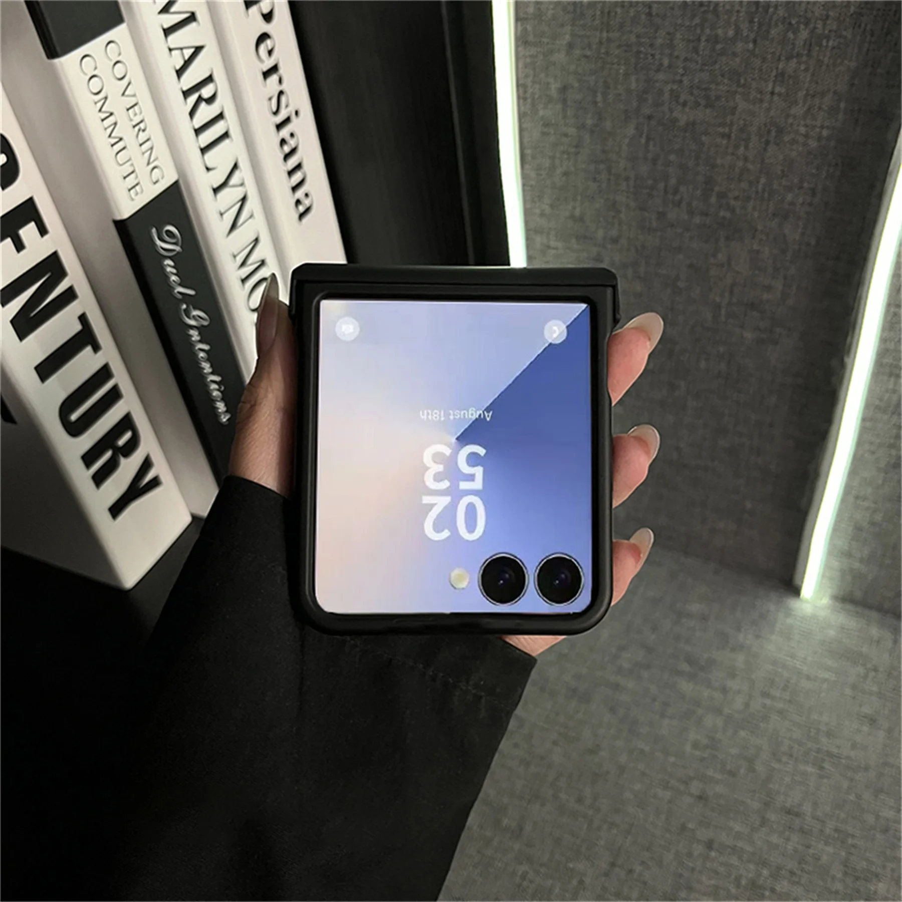 Chic 3D Love Heart Solid Color Phone Case Cover