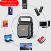 Outdoor square dance handheld caixa de som Bluetooth speaker, karaoke charging portable speaker FM Radio oudspeaker microphone 6