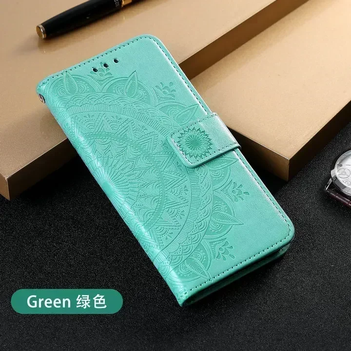 Magnetic Leather Flip Wallet Cover Case