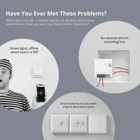 SONOFF 16A S-MATE Switch Mate MINI R3 Smart Relay Wireless Remote Control Light Switch Voice Control Outlet Timer 2