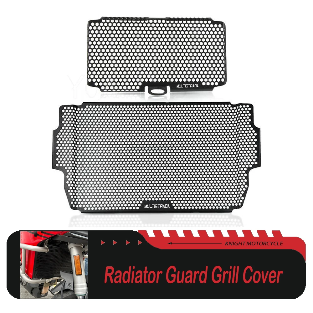 Per Ducati Multistrada MTS 950 1200 1260 S 1200S Accessori Moto Griglia Del Radiatore Protezione Della Copertura Radiatore Olio Protezione di Protezione