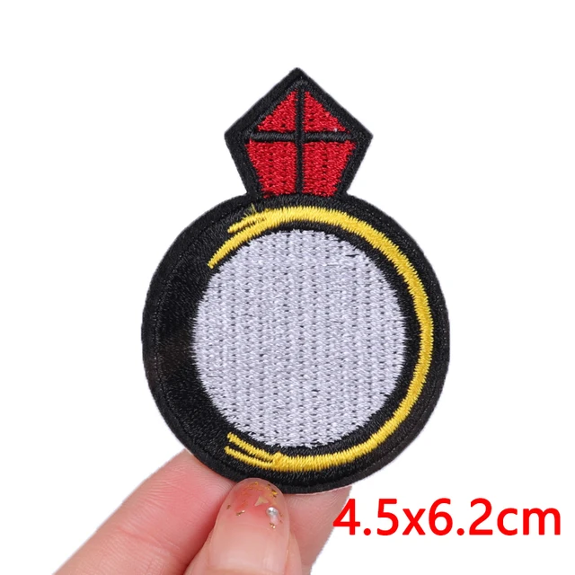 Desinger embroidered patch, heart patch, patch iron on, fashion patch, –  Embroidery Taiss