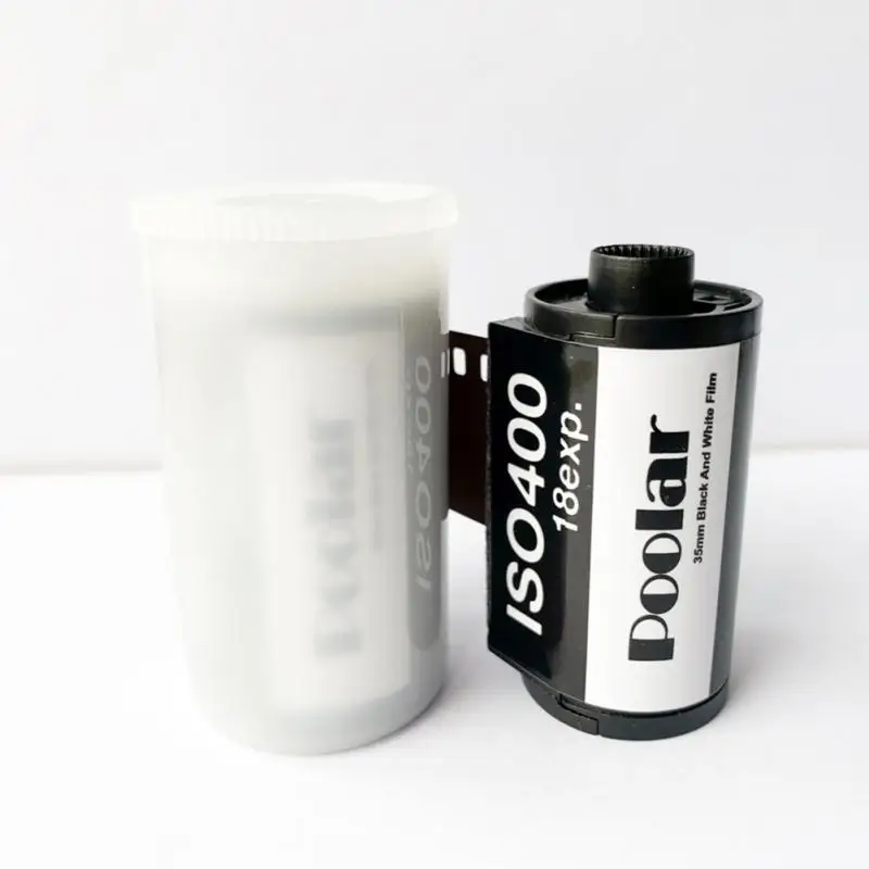블랙 화이트 네거티브 카메라 필름 35mm 카메라 135 흑백 필름 ISO 400 초보자 연습 필름, 사진 스튜디오 키트