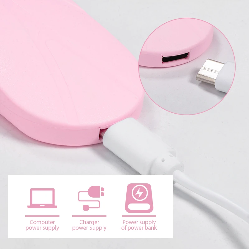 Nail Dryer MINI 6W USB UV LED Lamp Pink White Nail Art Manicure Tools Design Fast Drying Curing Light for Gel Polish 6
