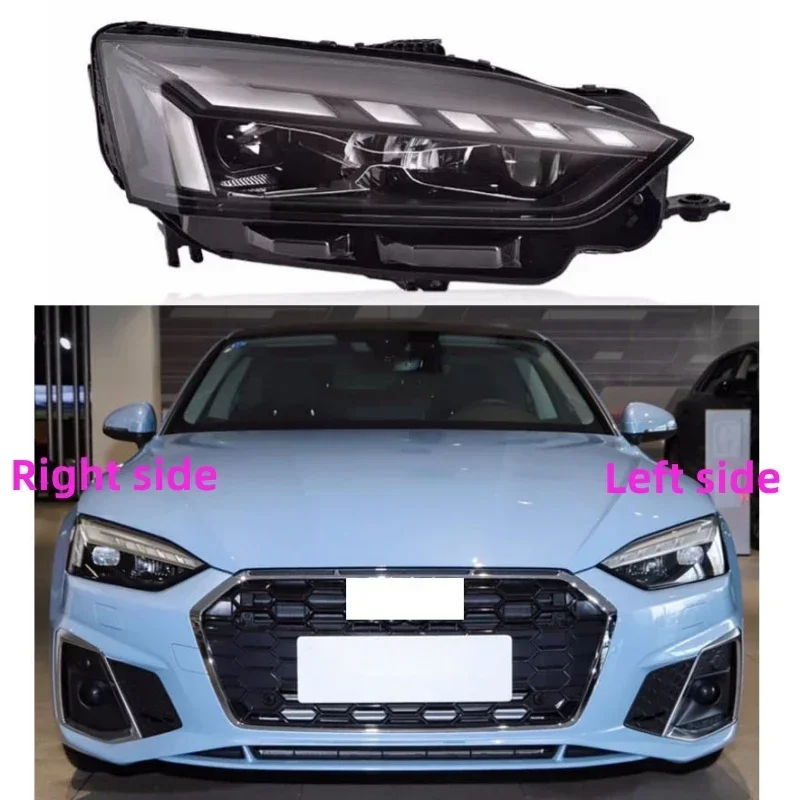 

Для Audi A5 2017 2018 2019 2020 сборная фара обновленная модифицированная 2023 светодиодный Matrix лазерные фары высокой конфигурации