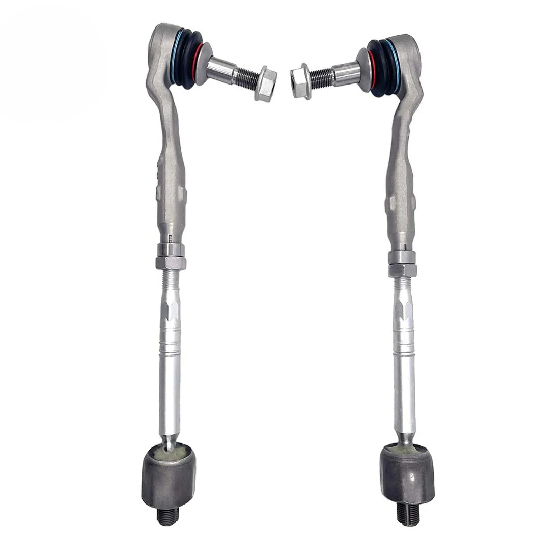 Front Tie Rod End Assembly Sets 2pcs heim joint end links kit For BMW 5 6 7 Series F01 F02 F10 F11 640i 740d xDrive 2008 2009 2010 2011