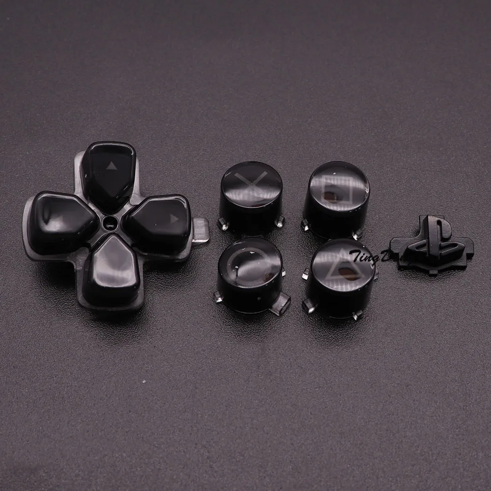 For PS5 Controller Replacement Dpad & ABXY Jelly Buttons Trigger Keys Repair Part Home Button Return Back Power Switch Key