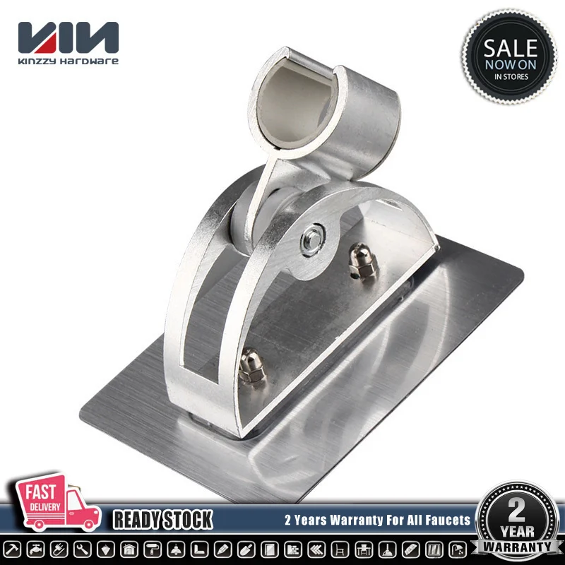 

Aluminium Wall Mounted Shower Head Base Holder Sprayer Fixing Bracket Home Bathroom Showerhead Stand Bath Accessories