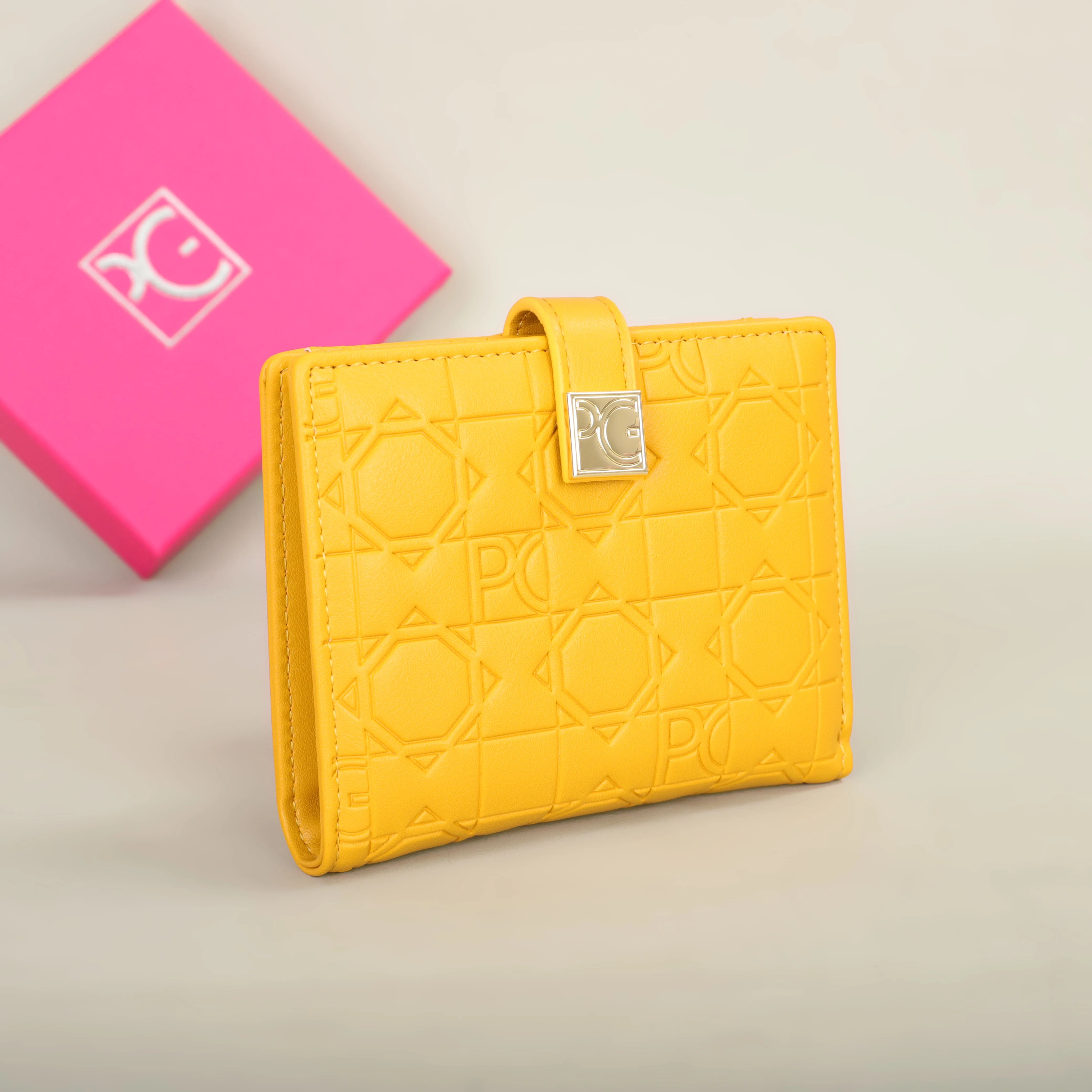 Zipper PU wallet with coin holder