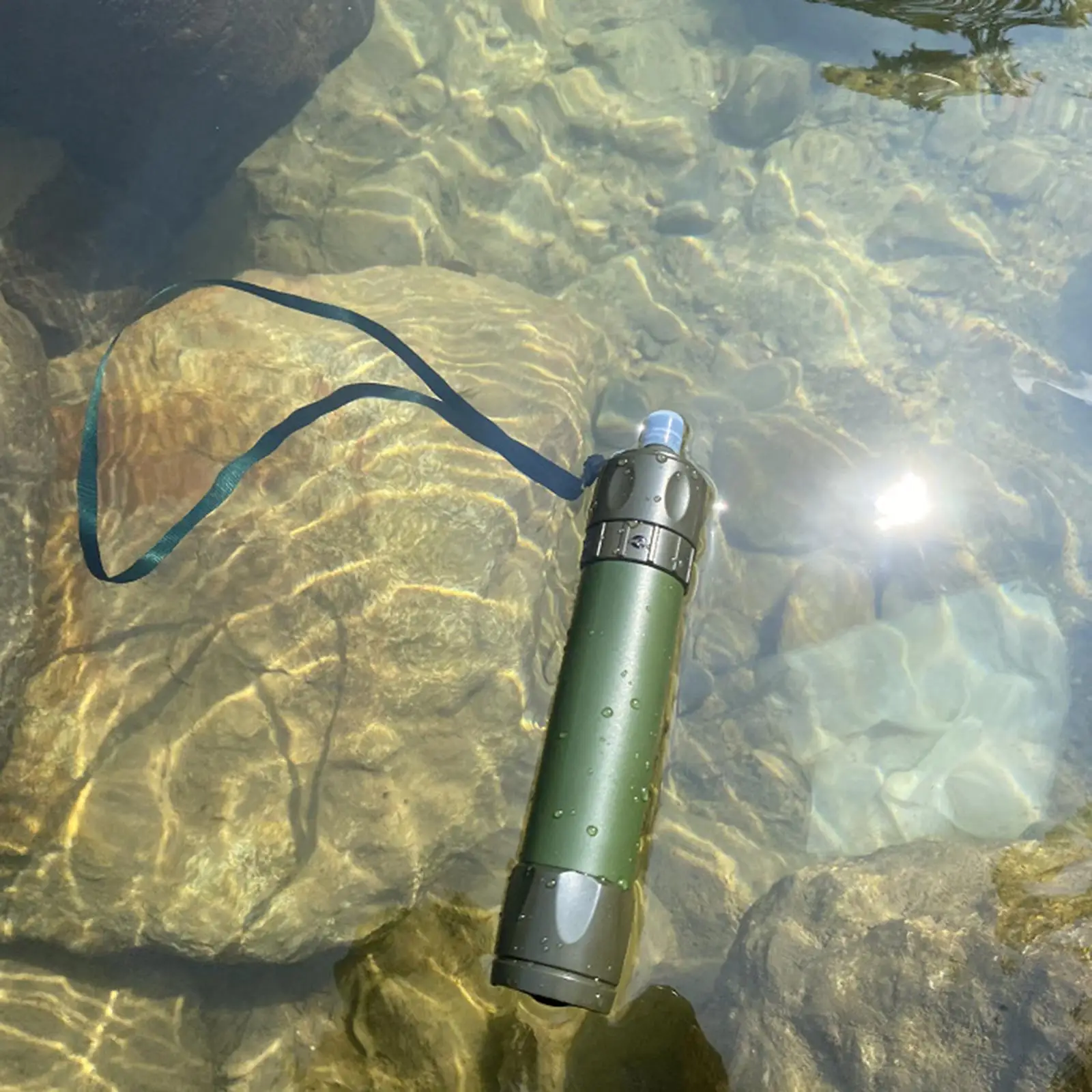 

Portable Outdoor Water Filter Filtration System Survival Gear