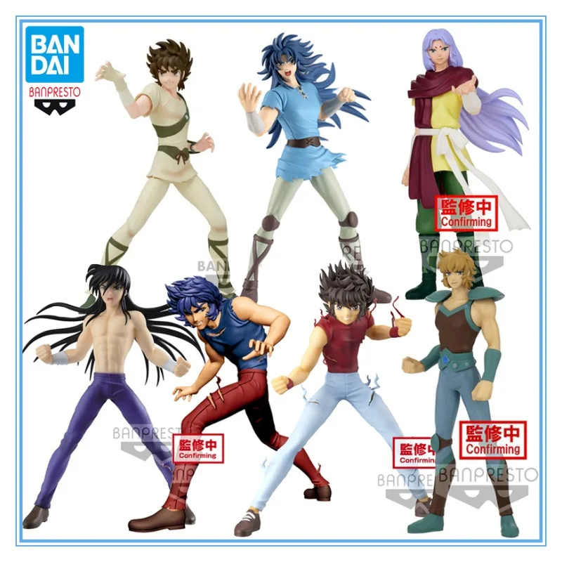 

Original Banpresto Saint Seiya Action Figure Kanon Aiolia Mu Phoenix Ikki Shiryu Anime Model Child Collectible Toys Gift