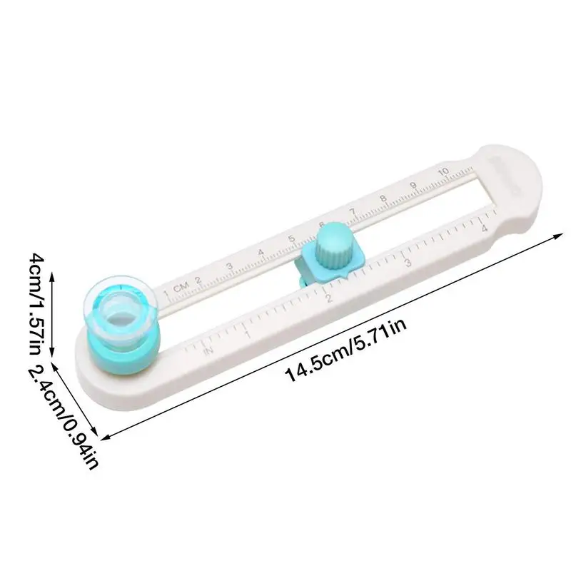 Circular Paper Cutter Adjustable 360 Compass Trimmer Tool For DIY Scrapbooking