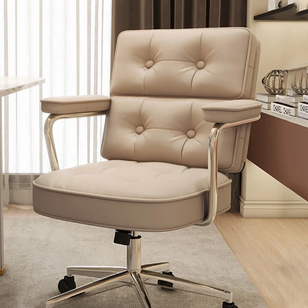 Mobile Trendy Office Chair Swivel Nordic Simple Modern Game Chair Personalized Portable Chaise De Bureaux Office Furniture 3