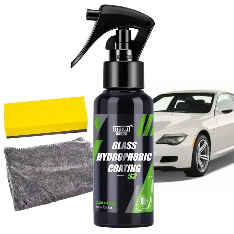 

Auto Rain Agent Multipurpose Car Glass Hydrophobic Coating Waterproof Glass Hydrophobic Spray Car Rain Protection Anti Fog Agent