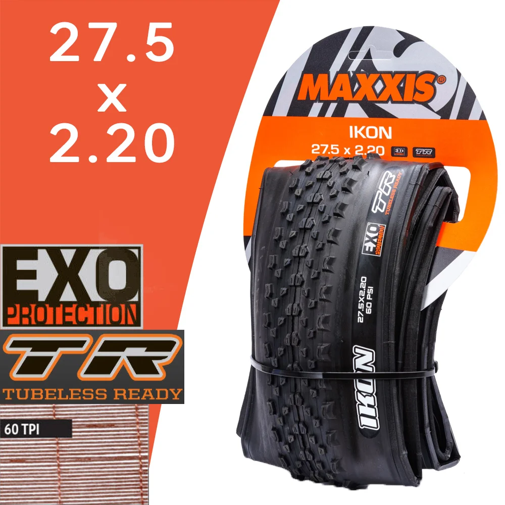 MAXXIS IKON Folding MTB Bicycle Tire 26x2.20 27.5x2.20 29x2