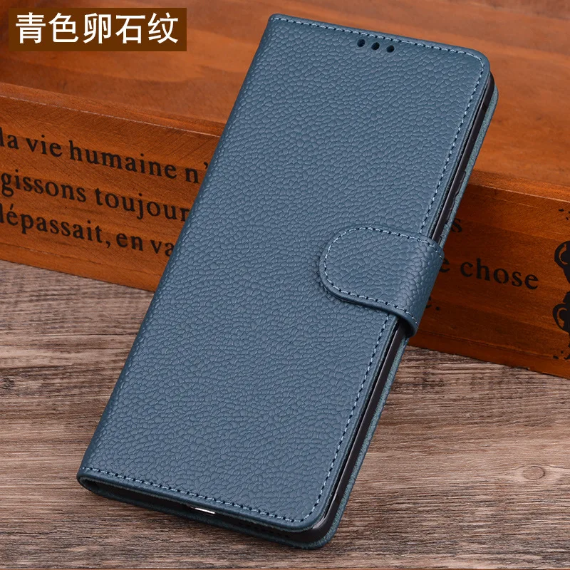 Hot Sales Luxury Genuine Leather Flip Phone Case For Samsugn Galaxy A73 A53 Leather Half Pack Phone Cover Procases Shockproof