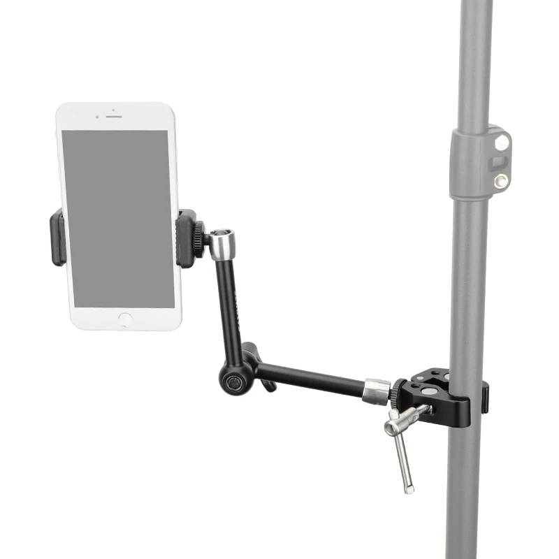 Hdmi Articulando Braço Mágico Super Crab Clamp Clip para Telefone Smartphone Adaptador de Montagem Monopé Gopro para Monitor Atualizado 11 - Image 2