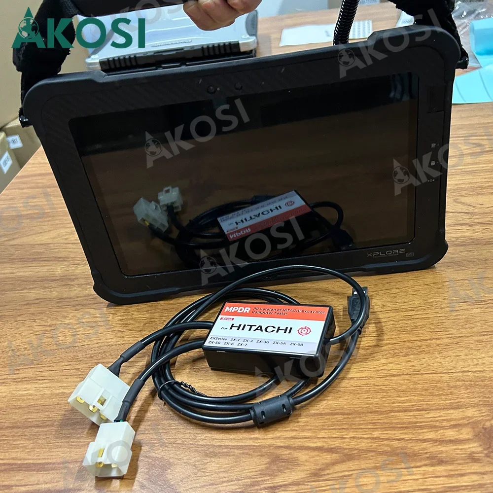

Xplore планшет + новейший MPDR3.9 для Hitachi экскаватор дефектов Диагностика MPDR 3,9 Hitachi диагностический сканер