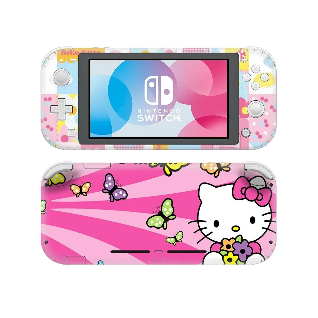 Hello kitty sale switch lite skin